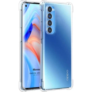 Oppo Reno 4 Pro Kılıf Shock Absorbing Şeffaf