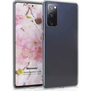 Samsung Galaxy S20 FE Kılıf Transparent Soft Beyaz