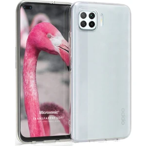 Oppo Reno 4 Lite Kılıf Transparent Soft Beyaz