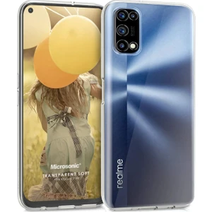 Realme 7 Pro Kılıf Transparent Soft Beyaz