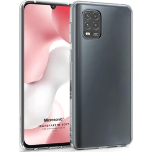 Xiaomi Mi 10 Lite Zoom Kılıf Transparent Soft Beyaz