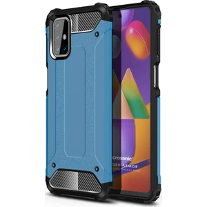 Samsung Galaxy M31s Kılıf Rugged Armor Mavi