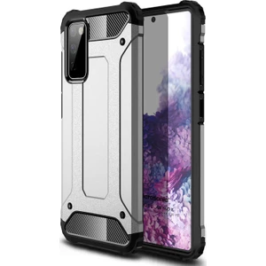 Samsung Galaxy S20 FE Kılıf Rugged Armor Gümüş