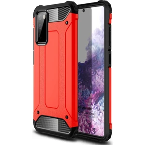 Samsung Galaxy S20 FE Kılıf Rugged Armor Kırmızı