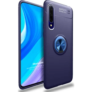 Huawei P Smart Pro Kılıf Kickstand Ring Holder Lacivert