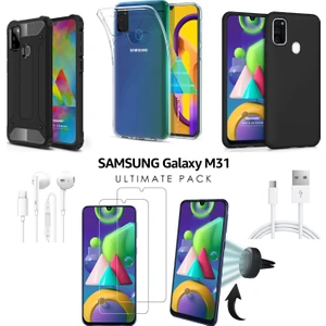 Samsung Galaxy M31 Kılıf & Aksesuar Seti