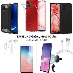 Samsung Galaxy Note 10 Lite Kılıf & Aksesuar Seti