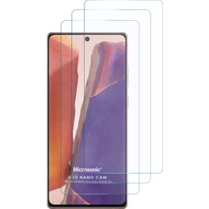 Samsung Galaxy Note 20 Screen Protector Nano Glass Cam Ekran Koruyucu (3 Pack)