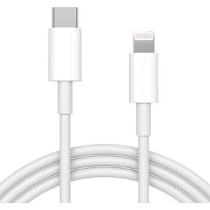 Type-C To Lightning Kablo, iPhone Uyumlu, iPad Macbook Typ-C - 8pin iOS Lightning Dönüştücü Kablo Beyaz