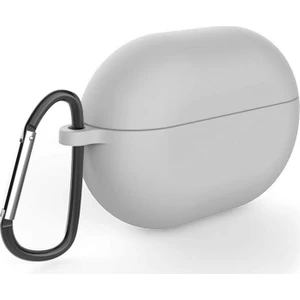 Huawei Freebuds Pro Mat Silikon Kılıf Gri