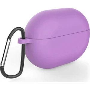 Huawei Freebuds Pro Mat Silikon Kılıf Lila