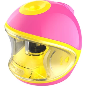 Masaüstü Kalemtraş Pilli Otomatik Pembe