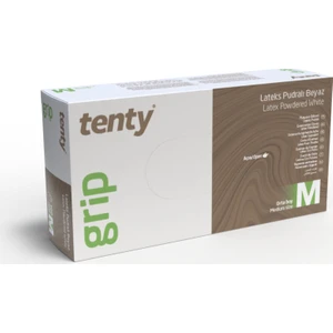 Lateks Pudralı Eldiveni Medium