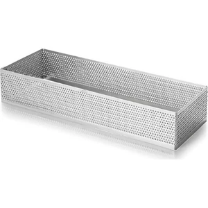 İntime - Delikli Tart Kalıbı Dikdörtgen - 10 x 3 cm Yükseklik 2 cm