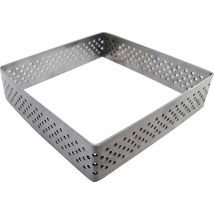 İntime - Delikli Tart Kalıbı Kare - 6 x 6 cm Yükseklik 2 cm