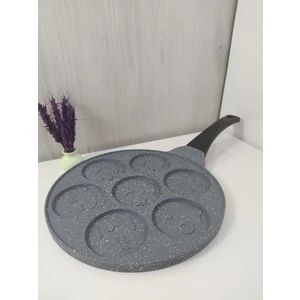 Smıle Şekilli Granit Pankek Tavası