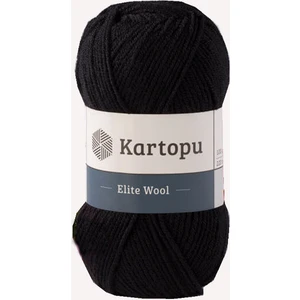Yün İplik Elite Wool Siyah