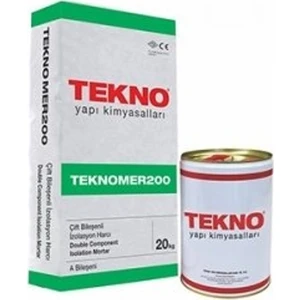 Tekno Teknomer 200 Kristalize Su Yalıtım Malzemesi (27KG Set)