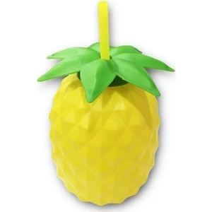 Ananas Pipetli Parti Bardağı