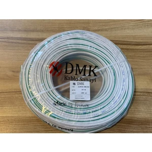 Dmk Dt8 Diafon Kablosu 100 Metre 8x0.22 Yerli Malı