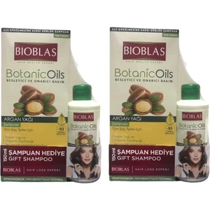 Botanic Oils Argan Yağı Şampuan 360 ml - Argan Yağı Şampuan 150 ml 2 Adet