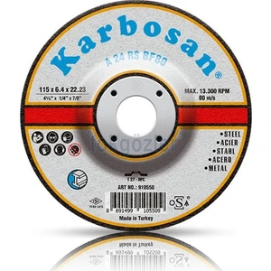 Nk Taşlama Taşı ( Bombeli )115X6.4X22