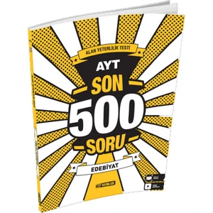 Hız Yayınları AYT Edebiyat Soru Bankası - Son 500