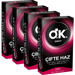 Çifte Haz Prezervatif 10'lu x 4