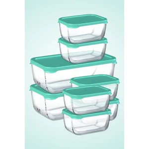 8 Parça Snowbox Saklama Kabı Takımı / 2 Büyük + 6 Orta PB2X53743-6X53733