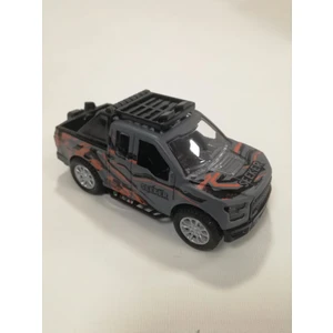Farbu Oyuncak Fast Racer High Simulation Metal Çek Bırak Askeri Araba K137A25K