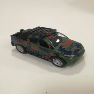 Fast Racer High Simulation Metal Çek Bırak Askeri Araba K137A25K
