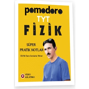 Pomodoro Eğitim Yayınları TYT Fizik Konu Soru Süper Pratik Notlar