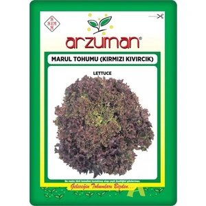 Kırmızı Marul Tohumu (Kırmızı Kıvırcık) 5 gr