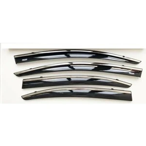 Honda Civic 2012-2016 Krom Cam Rüzgarlıgı Fabrikasyon