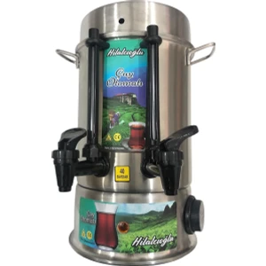 Çelik 5 L Çay Makinesi - 40 Bardak