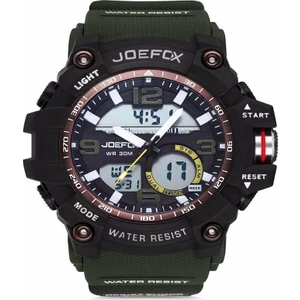 Joefox  JFX-1614M-GRN Dijital Analog Erkek Kol Saati