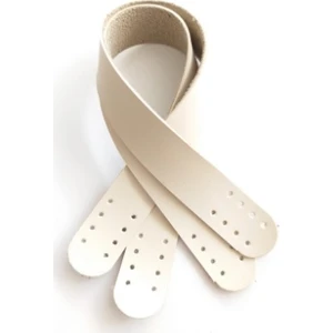 Angel Çanta Akssesuar Suni Deri El Çanta Sapı 35 cm Krem