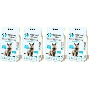Sabun Kokulu Doğal Bentonit Kedi Kumu 5 Lt x 4 Adet