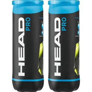 2 Kutu Head Pro 3lü Tenis Topu Vakum Ambalajda