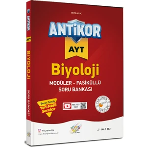 FDD Yayınları AYT Biyoloji Antikor Soru Bankası