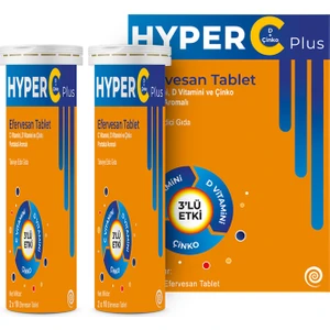 C Plus Vitamin Üçlü Etki Effervesan 20 Tablet