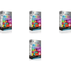 Zade Vital Multivitamin 30 Kapsül x 4