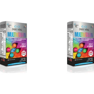 Zade Vital Multivitamin 30 Kapsül X 2