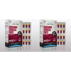 Zade Vital Curcumin Forte - Zerdeçal 1000 Mg X 40 Kapsül X 2