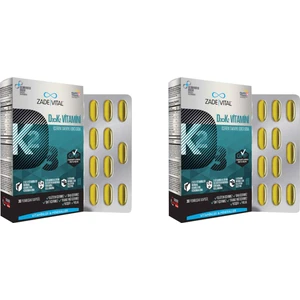 Zade Vital D3 + K2 Vitamin 30 Kapsül x 2
