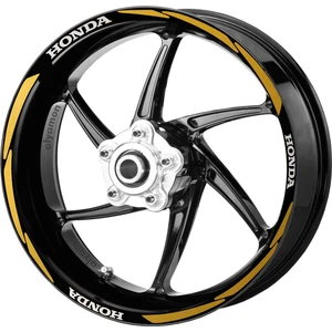Honda Jant Şeridi Reflektif Sarı Beyaz Model S