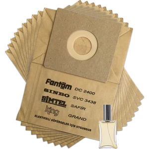 Fantom Canister DC 2850 Süpürge Kağıt Toz Torbası 10 Adet TT0024