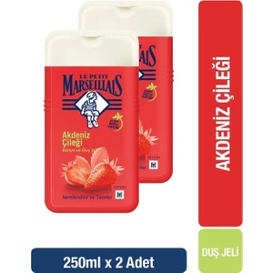 Le Petit Marseillais Duş Jeli Akdeniz Çileği 250 ml  x 2