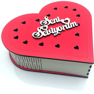 Sevgililer Günü Hediye KUTULAR KIRMIZI 16503