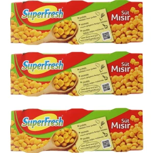 Mısır Konservesi 220 gr x 3'lü